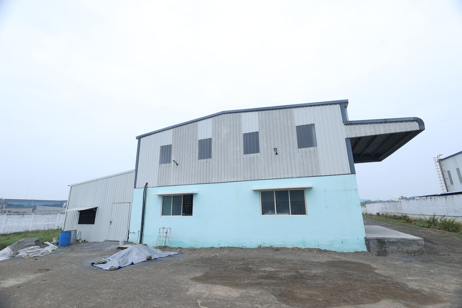 TiCOME facility exterior at SIPCOT Aerospace Park